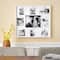 6 Pack: 9 Opening White Rustic 19.5" x 21.5" Collage Clip Frame by Studio Décor®